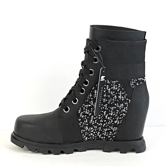 New Sorel Joan of Arctic Wedge III Lexie Boot — Waterproof Leather Wedge Boots
