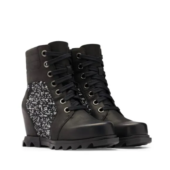 New Sorel Joan of Arctic Wedge III Lexie Boot — Waterproof Leather Wedge Boots
