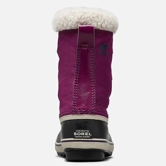 NEW Sorel Yoot PAC Nylon Waterproof Boots Wild Iris sz Youth 7, Women 8.5