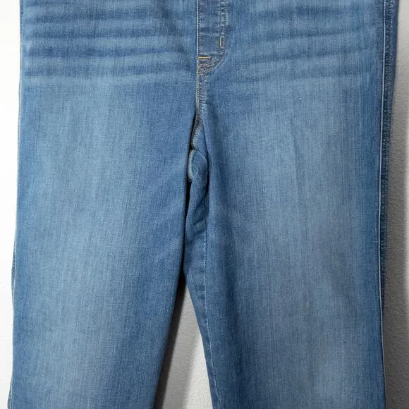 NEW Spanx Women’s Vintage Indigo Jeans Straight Leg Pull-On Plus Size Tall 1X