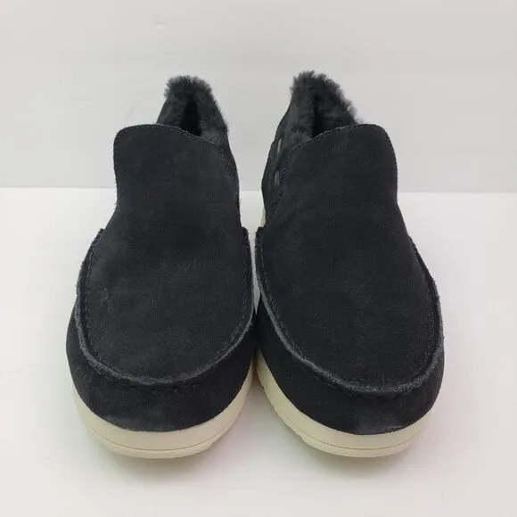 NEW Sperry Moc Sider WR Mens Size 11.5 Black Suede Comfort Shoes STS23724