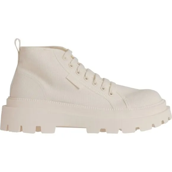 NEW Superga Alpina High Top Lace Up Platform Lugged Sole Sneakers Apex Mid Boots