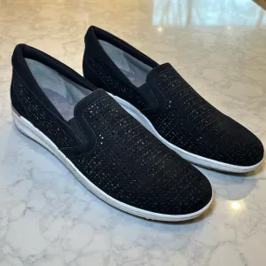 NEW Walking Cradles Orleans Comfort Shoes Black Slip On Size 12 Narrow
