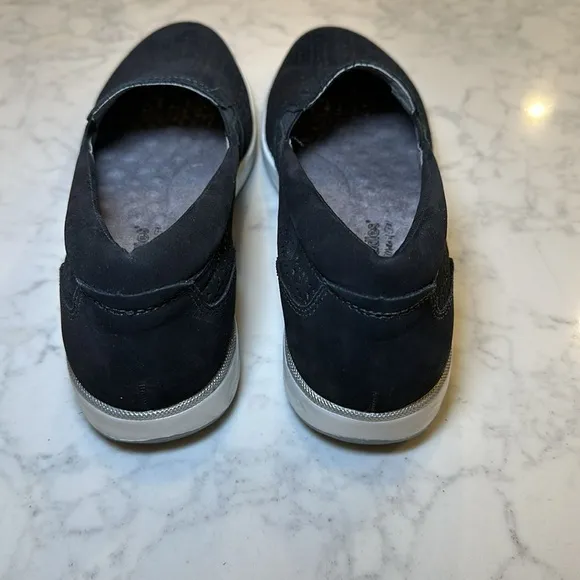 NEW Walking Cradles Orleans Comfort Shoes Black Slip On Size 12 Narrow