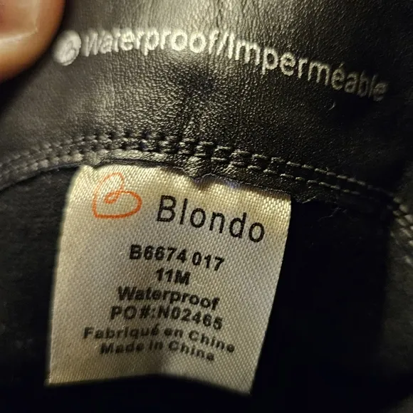 New without box Blondo Helen Waterproof Boots