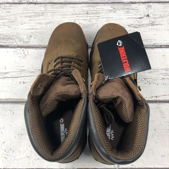 New Wolverine Men's 6 Inch Durbin WP Brown WPF Steel-Toe EH Boots/Shoes Size 14M