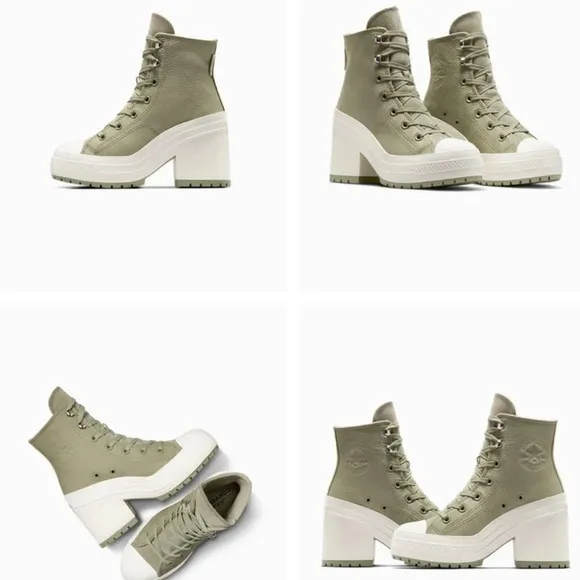 NEW Womens 9 CONVERSE Chuck 70 De Luxe Heel Water Repellent A10378C Boots M-7