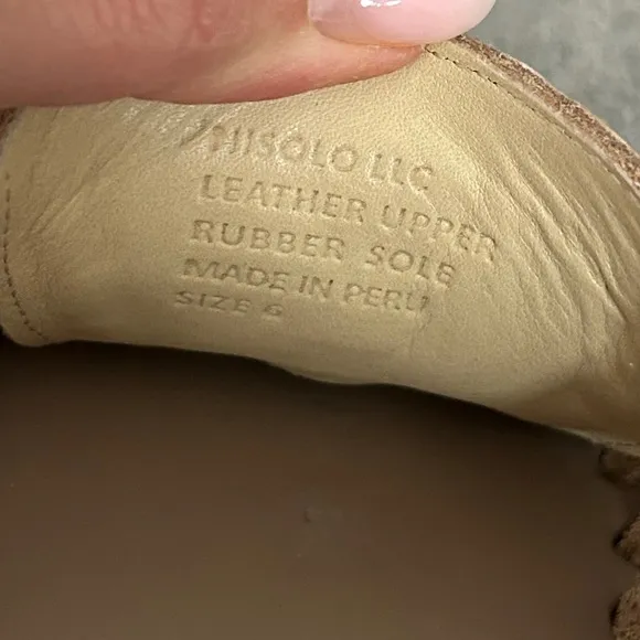 NEW Women's Huarache Sandal Almond tan neutral 6