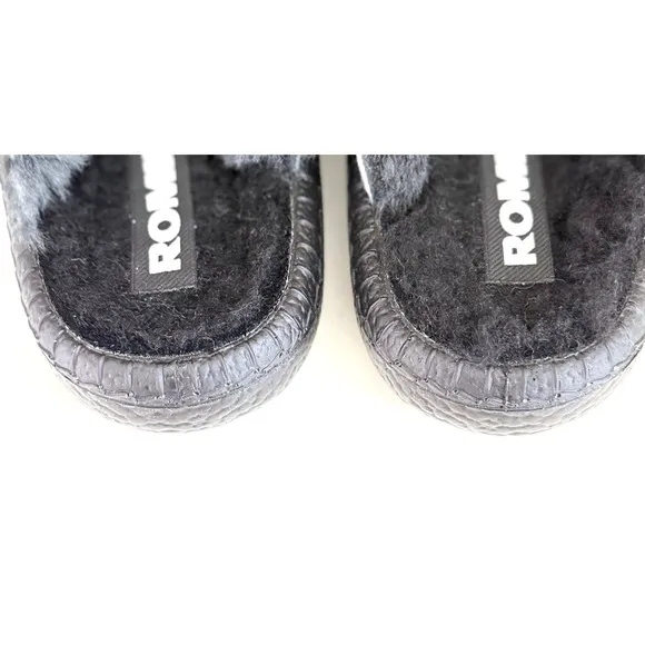 NEW Women's Joseph Seibel ROMIKA MONACO Sheepskin Slippers Clogs Sz 36 Or 5.5-6