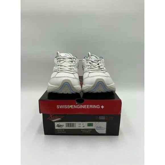 NEW Xelero Matrix II Mesh X63501B Women's Walking Shoes White US Size 8 NIB