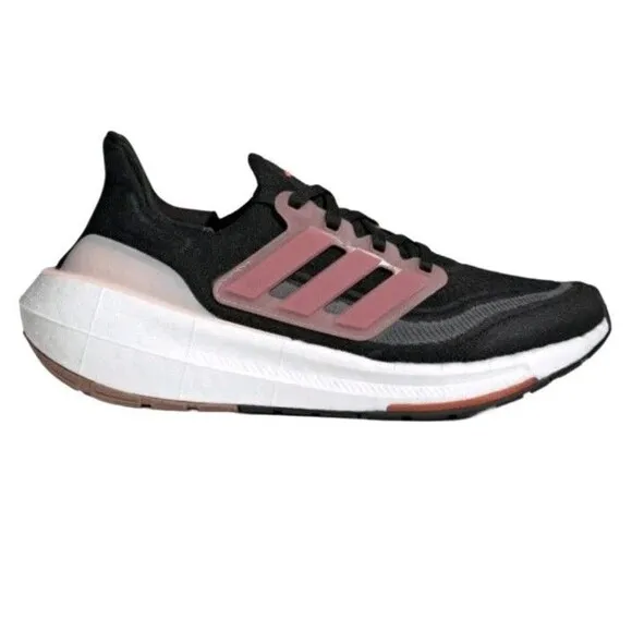 NIB Adidas Ultraboost Light Women's Running Shoes Black Size 6 Jogging Sneakers