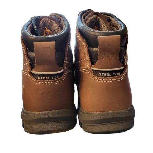 NIB Caterpillar Mae St 7.5 women's med steel toe boot NEW NEVER WORN