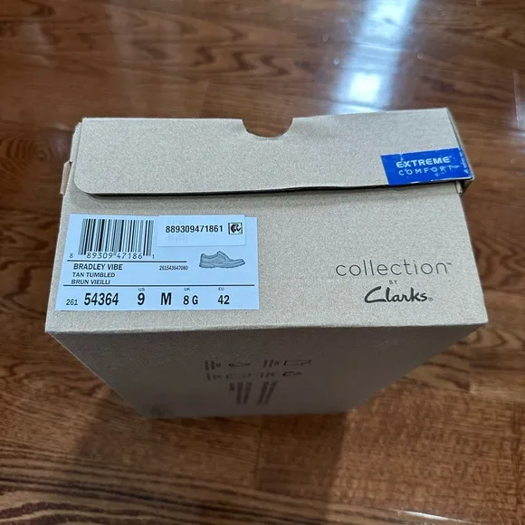 NIB Clark Extreme Comfort Oxford Shoes