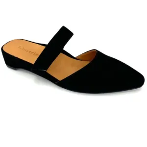 NIB Designer L'Amour Des Pieds Baruk Mule Black Elegant Women's Shoes Sz 9.5