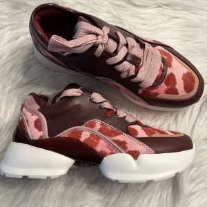 NIB kate spade new york cloud sneaker calf hair 6.5
