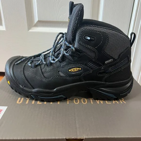 NIB Keen Braddock Mid WP Soft Toe Boots Size 12EE