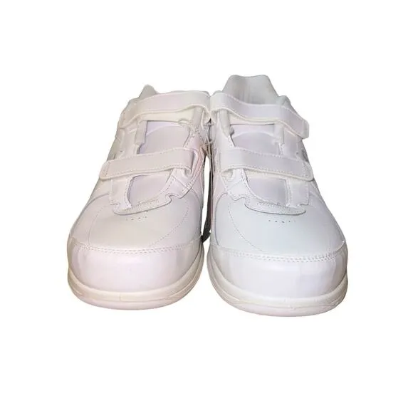 NIB New Balance Walking DSL-2 White Self Fastening Grandpa Shoes
