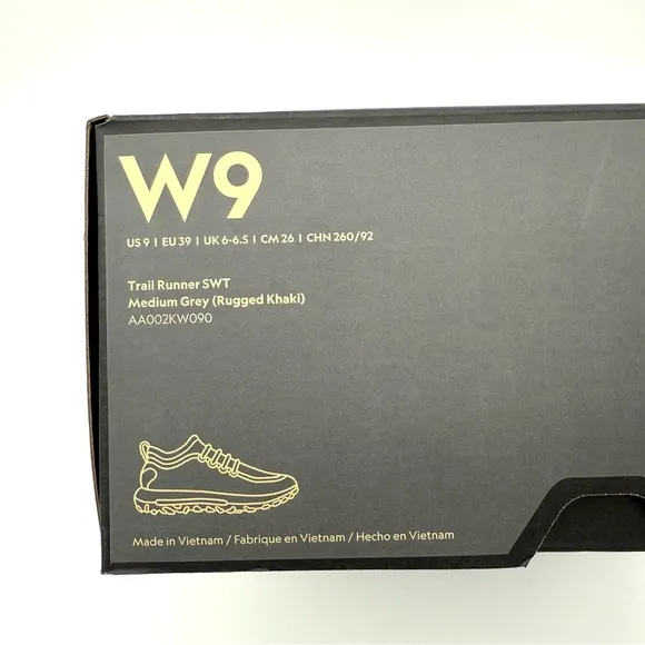 NIB NEW NWT Allbirds Women’s Trail Runners SWT SIZE 9 Shoes Walking Hiking