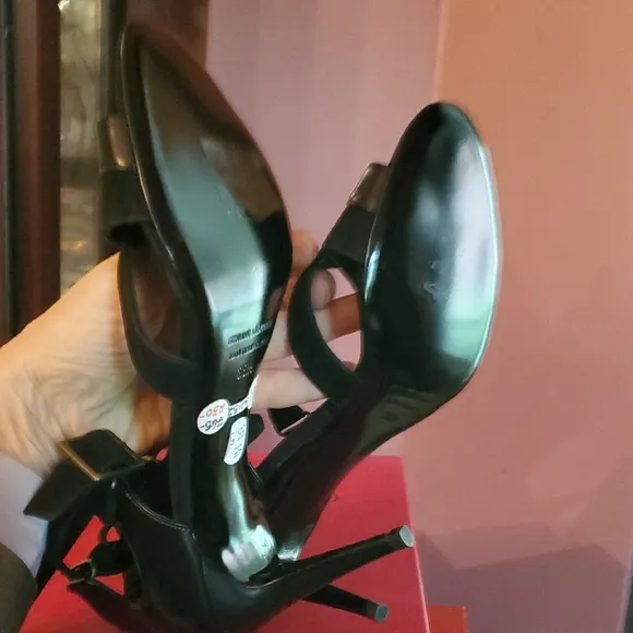 Nib Pierre Hardy Elegant Black Strappy Heels