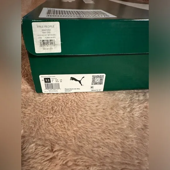 NIB Puma Mayze Stack Trainers White Size 9.5 Women’s