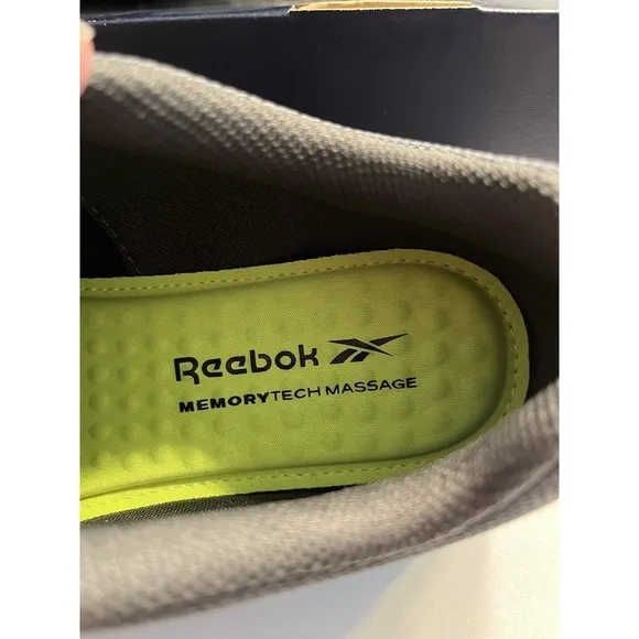 NIB Reebok Gray RB4038 Sublite Cushion Work Comp. Toe Sneaker Shoes Men’s 10M