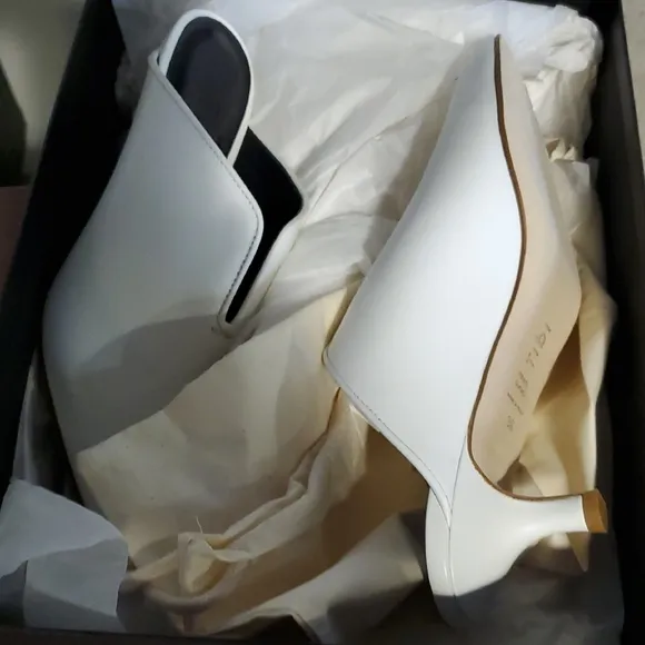 Nib Tibi Elegant White Women's Mules