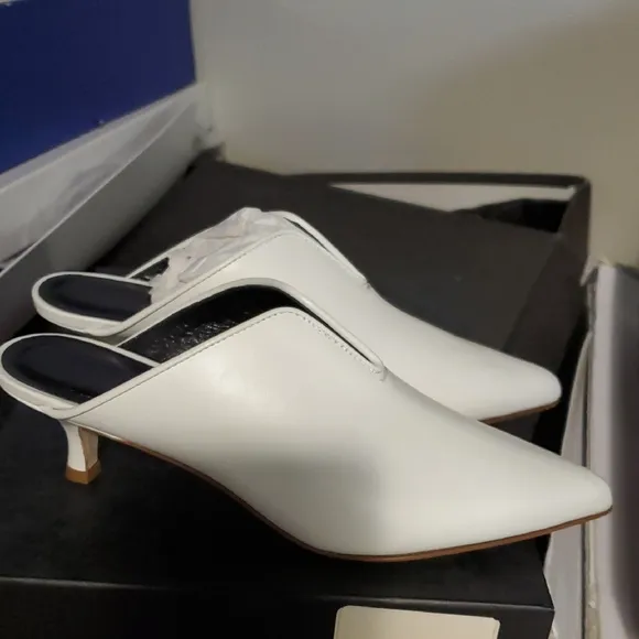 Nib Tibi Elegant White Women's Mules