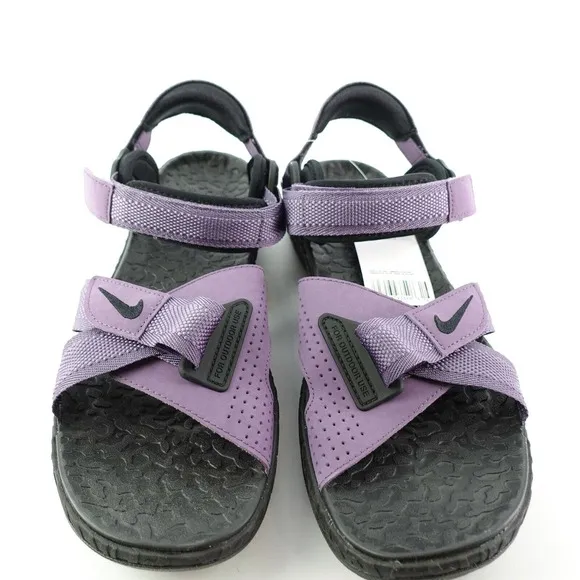 Nike ACG Air Deschutz Mens Size 13 Breathable Sandals Purple Black DC9092-500