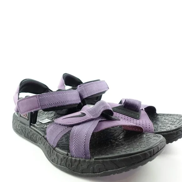 Nike ACG Air Deschutz Mens Size 13 Breathable Sandals Purple Black DC9092-500