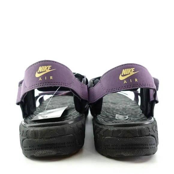 Nike ACG Air Deschutz Mens Size 13 Breathable Sandals Purple Black DC9092-500