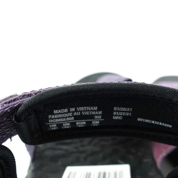 Nike ACG Air Deschutz Mens Size 13 Breathable Sandals Purple Black DC9092-500