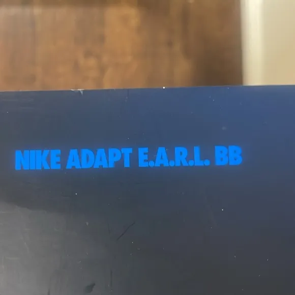 Nike adapt BB basketball shoes.