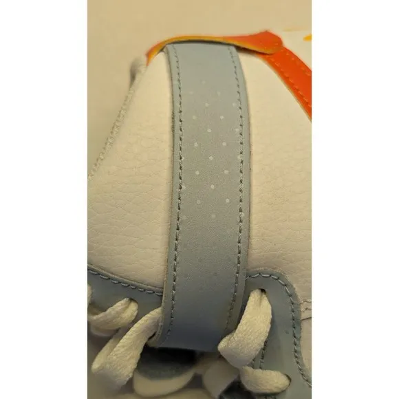 Nike AF-1  High (GS) 'Be Kind' Youth Sz 6.5 Hi-Top Sneakers Wht/Org #DC2198-100