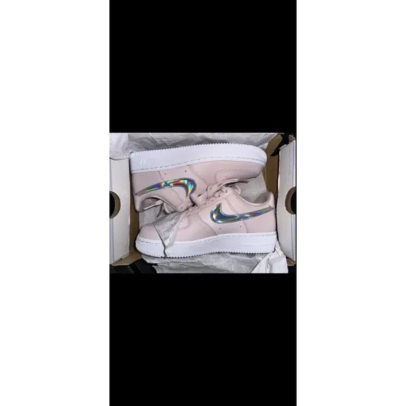 Nike Air Force 1 ‘07 ESS Women’s Sneakers Size 6 Barely Rose-White CJ1646 600