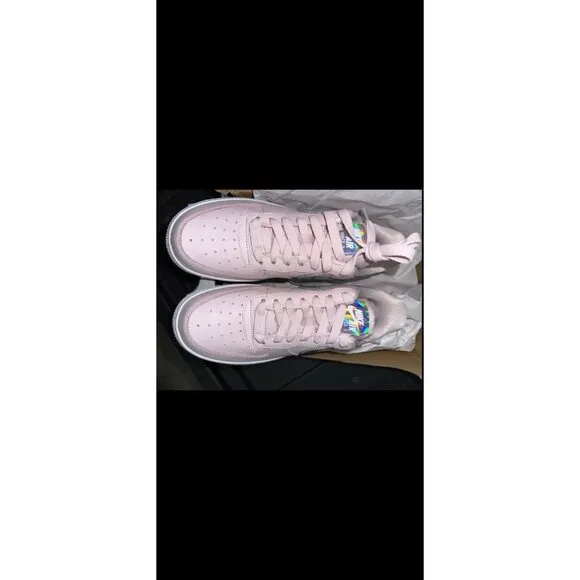 Nike Air Force 1 ‘07 ESS Women’s Sneakers Size 6 Barely Rose-White CJ1646 600