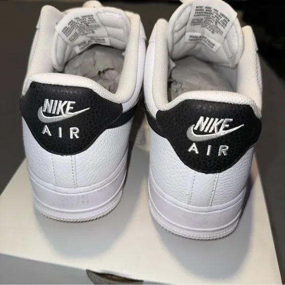 Nike Air Force 1 ‘07 Men’s White / Black AF1 Sneakers