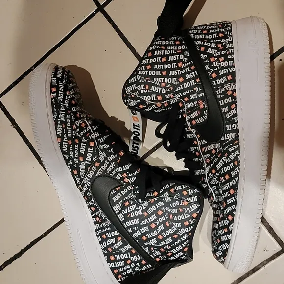 Nike Air Force 1 High “Just Do It” Black