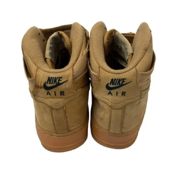 Nike Air Force 1 High LV8 GS “Wheat” Youth Sneakers Size 6.5Y 807617-200