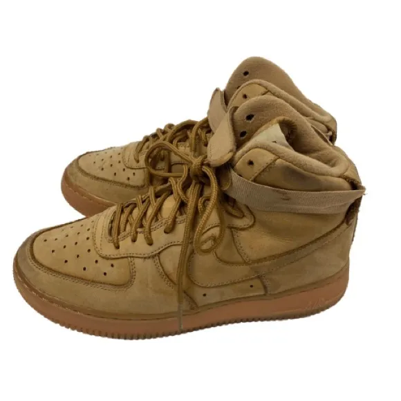 Nike Air Force 1 High LV8 GS “Wheat” Youth Sneakers Size 6.5Y 807617-200
