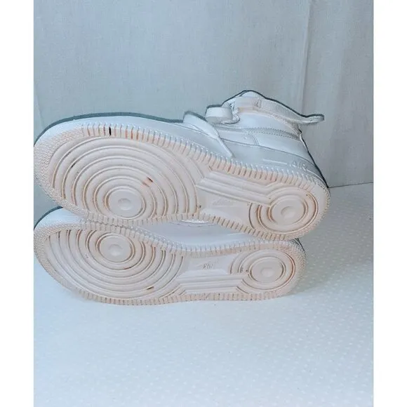 Nike Air Force 1 High Triple White Youth Sneaker