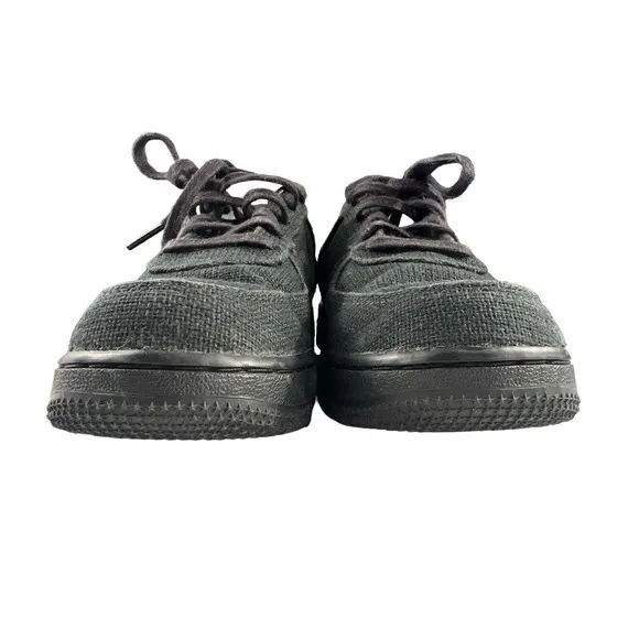 Nike Air Force 1‎ Low Stussy Black Sneaker Shoes Youth Sz 2.5