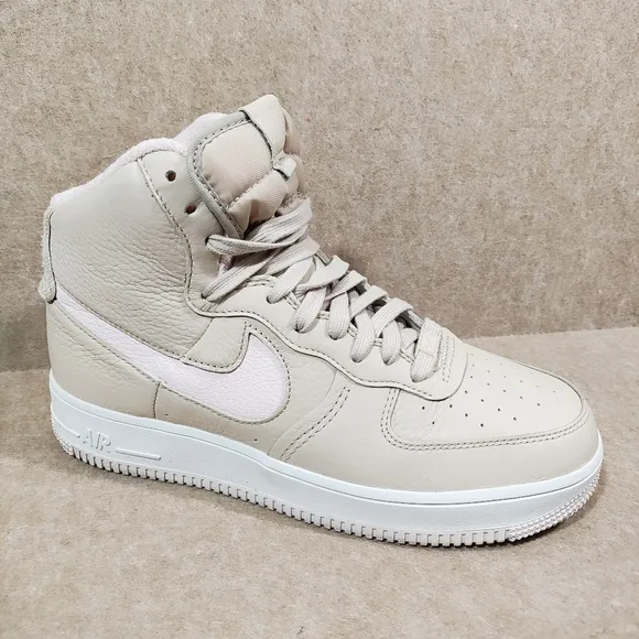 Nike Air Force 1 Sanddrift Light Soft Pink High Tops Womens Size 9.5