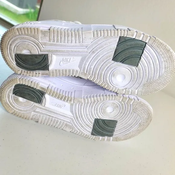 NIKE Air Force 1 White Pixel SE Zebra Sneakers