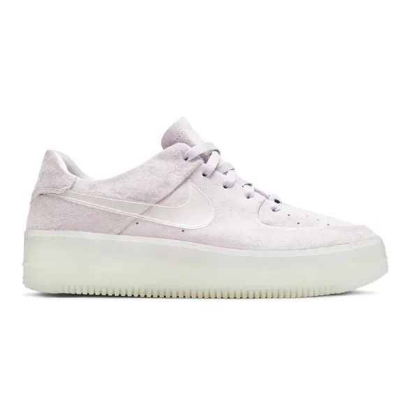 Nike Air Force Low Sage LX Lilac Purple Platform Sneakers 9