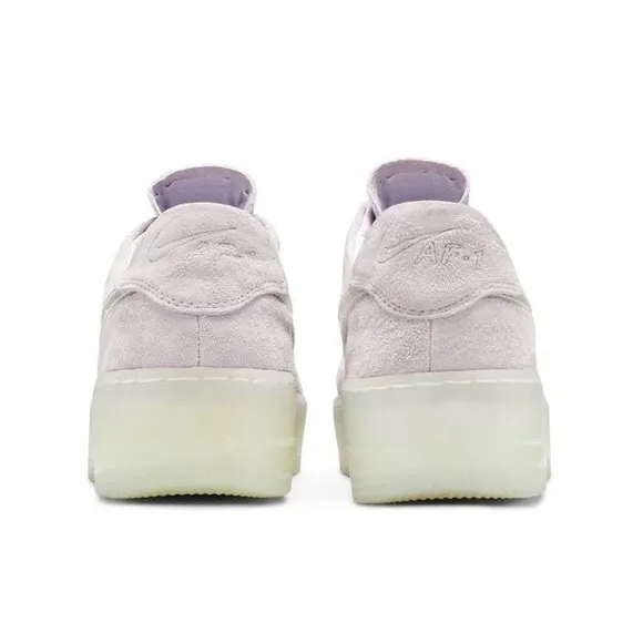 Nike Air Force Low Sage LX Lilac Purple Platform Sneakers 9