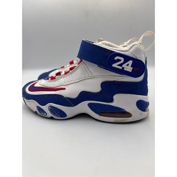 Nike Air Griffey Max 1 Size 2Y USA White Blue Red 2022 GS DX3725-100