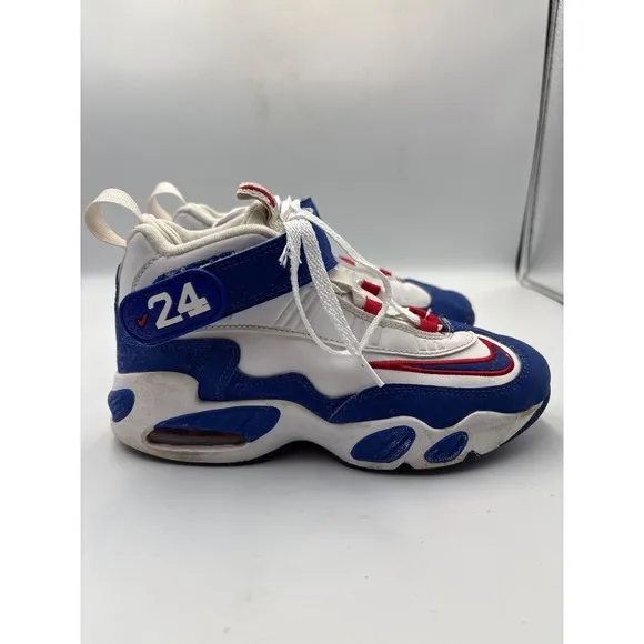 Nike Air Griffey Max 1 Size 2Y USA White Blue Red 2022 GS DX3725-100