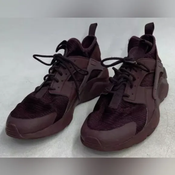 Nike AIR HUARACHE RUN ULTRA SE Deep Burgundy Men's Size 8.5 MSRP $180
