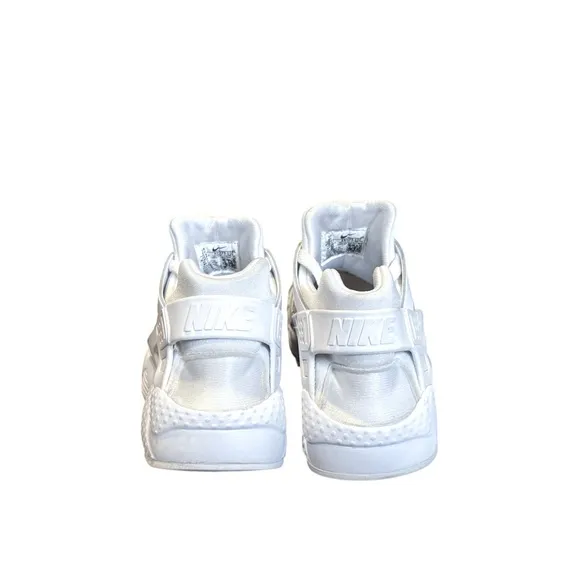 Nike Air Huaraches Triple White Youth Sneakers
