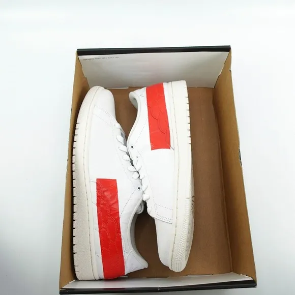 Nike Air Jordan 1 Centre Court White University Red Banned DJ2756-101 Mens 10.5